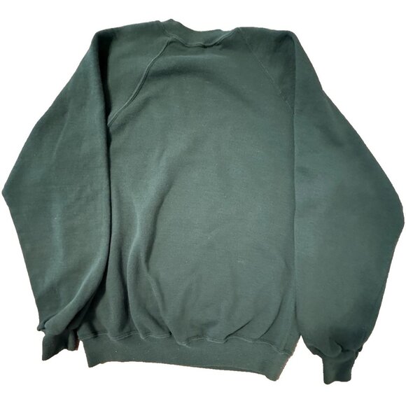 Vtg Ugly Christmas Painted Santa Sweatshirt Crewneck USA XL Jerzees Holiday - Picture 8 of 8